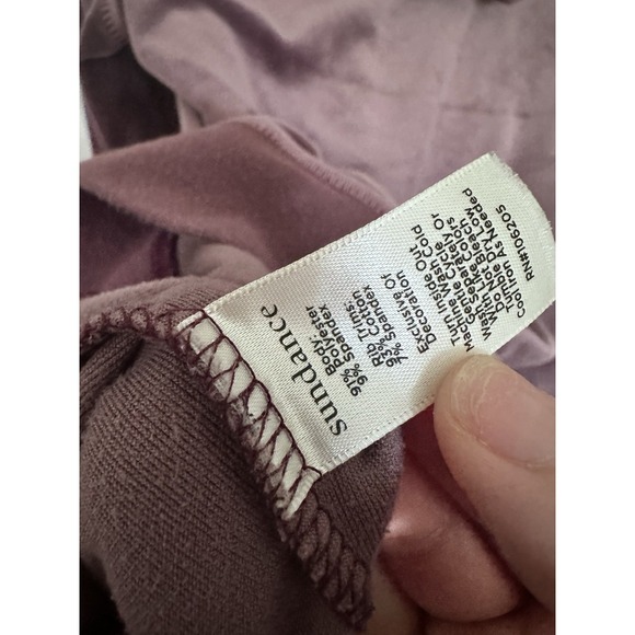 Sundance S Velvet Velour Set‎ Aurora Hoodie & Crop Wide Leg Pants Purple - Picture 5 of 9